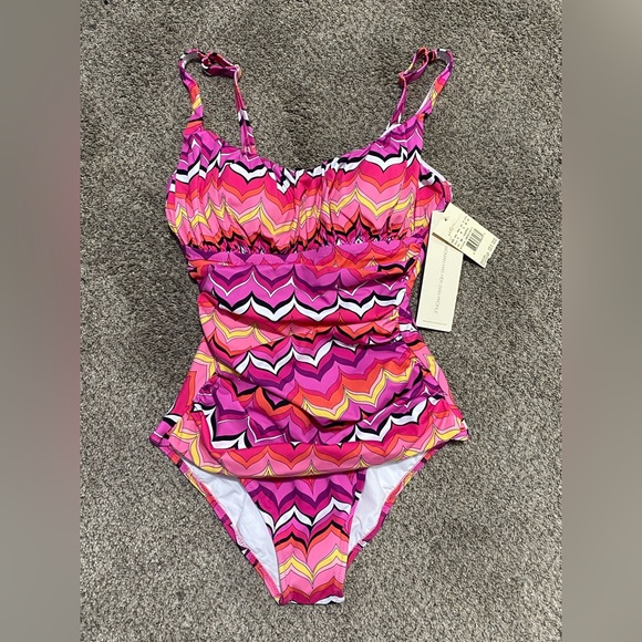 Profile By Gottex Swim Nwt Gottex Swim Womens One Piece Swimsuit Poshmark